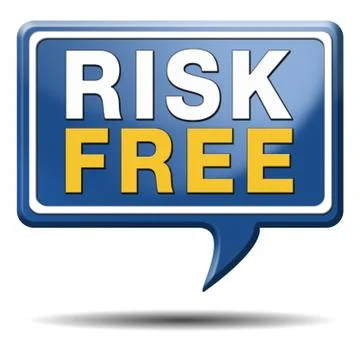 Risk free Illustrazione stock