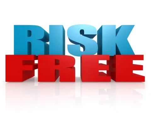 Risk free Illustrazione stock