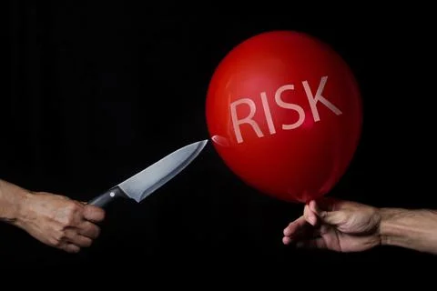 Risk. Getting rid of risks. Threat protection. Elimination of the threat.  Stock Photos