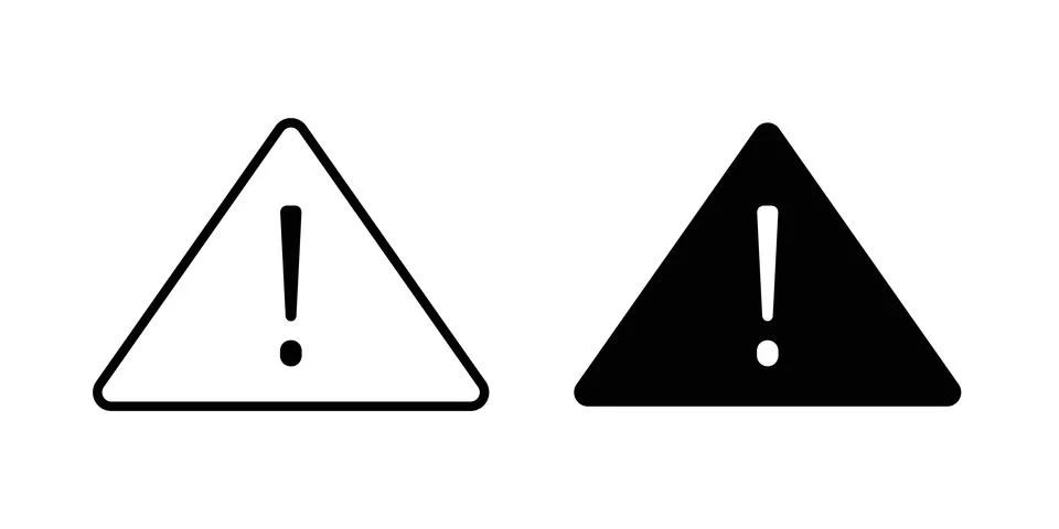 Risk icon vector symbol graphics Stock Illustration