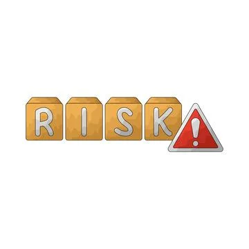 Risk illustration Stock Illustration