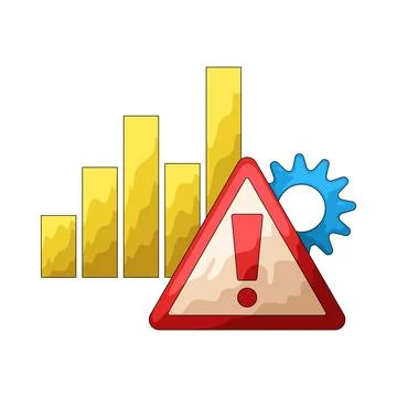 Risk illustration Stock Illustration
