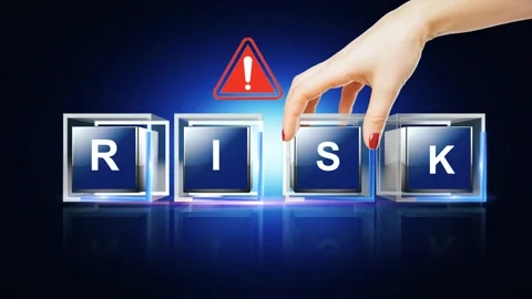 Risk Letter Concept Stock Footage 153216778