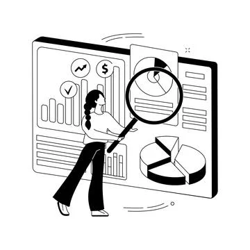 Risk management abstract concept vector illustration. Stock Illustration