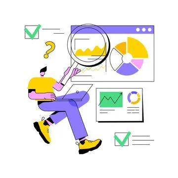 Risk management abstract concept vector illustration. Stock Illustration