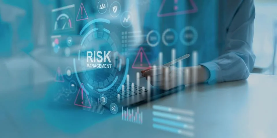 Risk Management and Data-Driven Decision Making in Financial Systems. Stock Photos