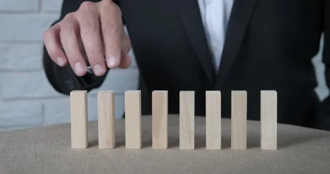 Risk management in business. Stock Footage 161299434