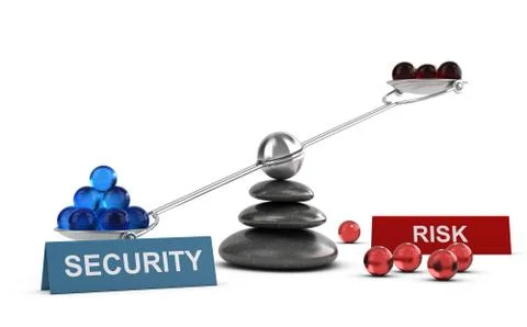 Risk Management. Choice of Security Stock Illustration