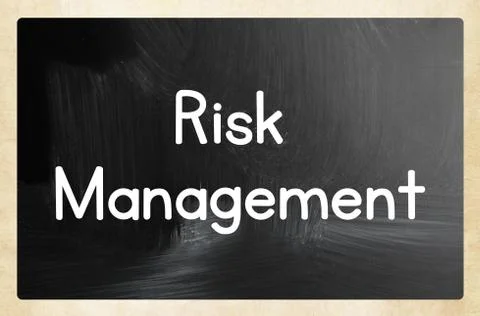 Risk management concept Illustrazione stock
