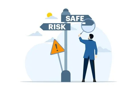 Risk Management concept Illustrazione stock