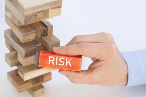 Risk management concept Stock Photos