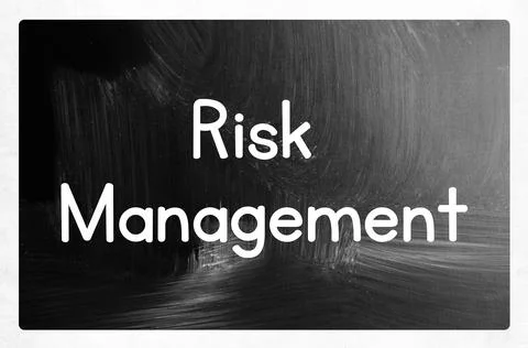 Risk management concept Stock Photos