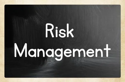 Risk management concept Stock Photos