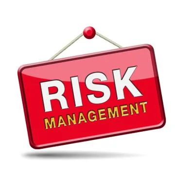 Risk management Illustrazione stock