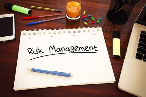 Risk management Illustrazione stock