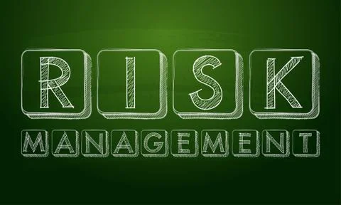 Risk management 스톡 일러스트