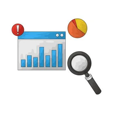 Risk management illustration Illustrazione stock