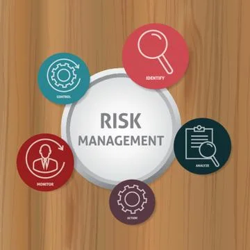 Risk Management Infographic Illustration