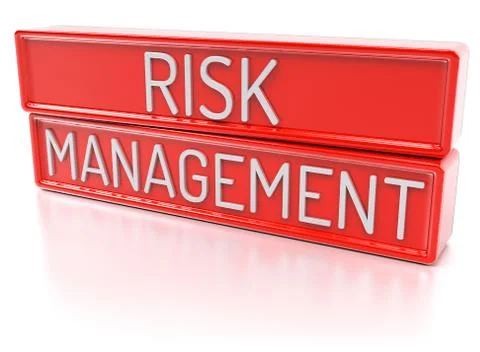 Risk Management - Isolated 3D Render Stock Illustration