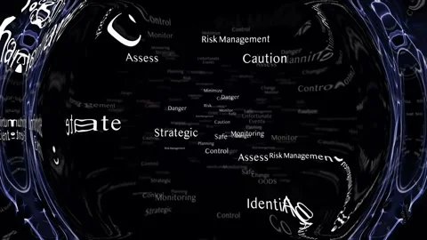 RISK MANAGEMENT Keywords Animation, Background, Loop Stock Footage 277871038