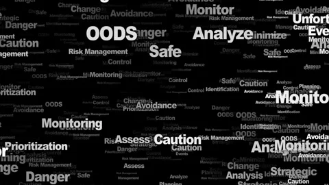 RISK MANAGEMENT Keywords Animation, Background, Loop 库存影片 308929883