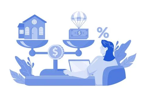 Risk managers identify and mitigate financial risks. Stock Illustration