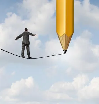 Risk planning 库存插图