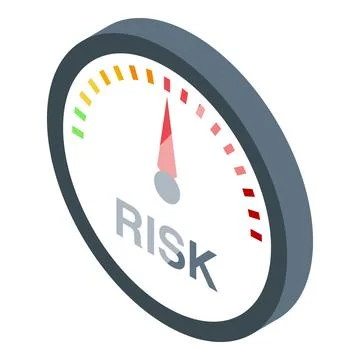 Risk strategy icon isometric vector. Danger system Stock-Illustration