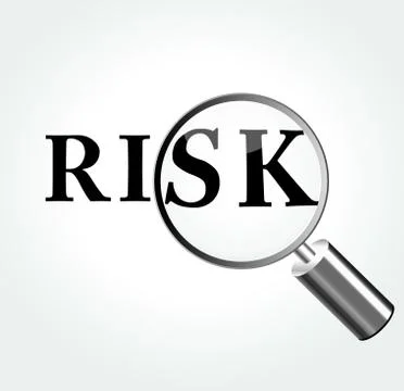 Risk theme illustration Stock Illustration