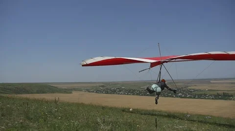 Risky takeoff Stock-Footage 64596553