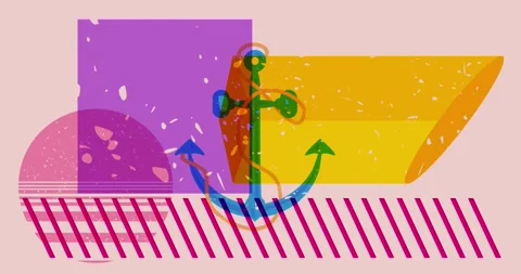 Risograph Anchor Video Stock Footage 311032863