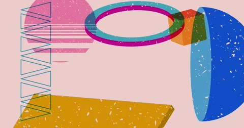 Risograph Cartoon animation Stock Footage 306034465