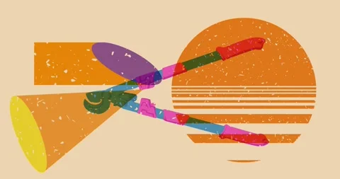 Risograph Wire cutter animation Stock Footage 330921639