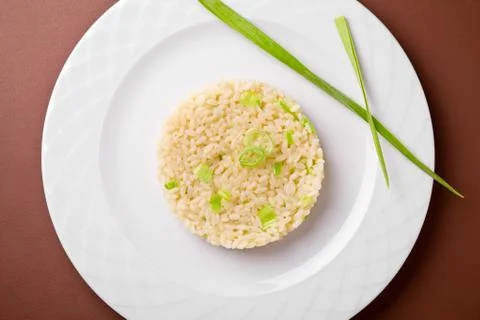 Risotto With Leek Stock Photos