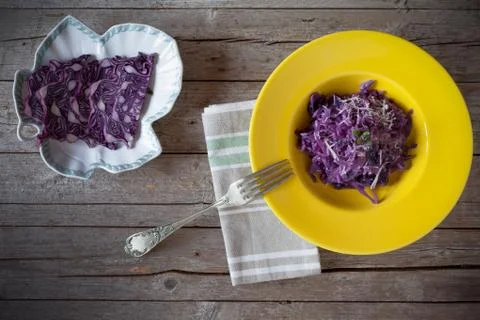 Risotto With Red Cabbage Фото