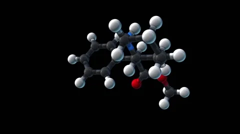 Ritalin, molecular model Stock Footage 64826139