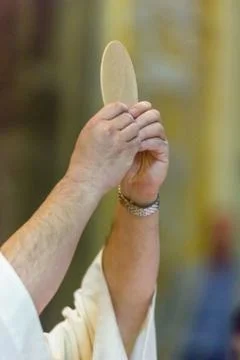 The rite of the Eucharist Stock Photos