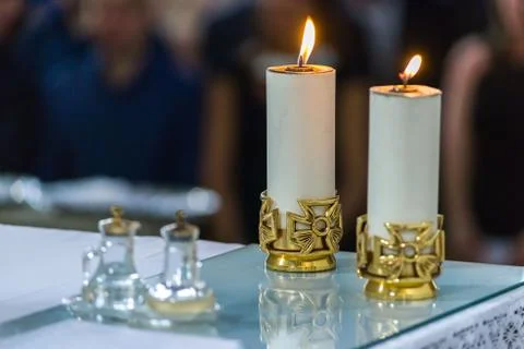 The rite of the Eucharist Stock Photos