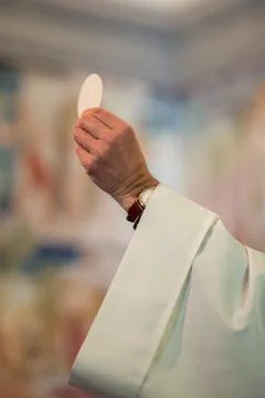 The rite of the Eucharist Stock Photos