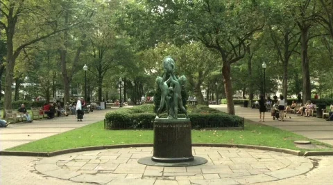 Rittenhouse Square 3 Video stock 537566