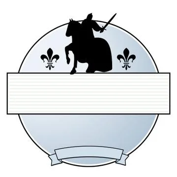 Ritter-Wappen Stockfoto's