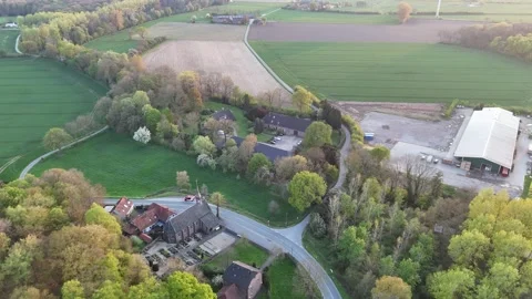Rittergut Below Eilerberg and Controversial Landfill Legacy Stock Footage 335379782