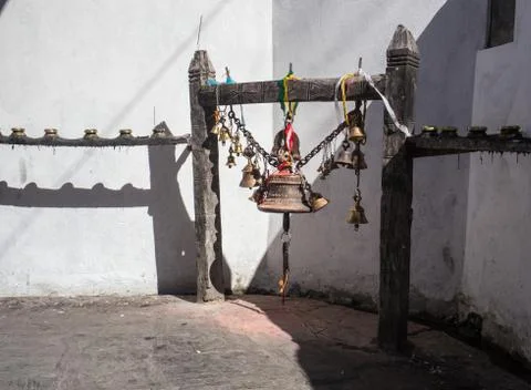 The ritual bell Foto stock