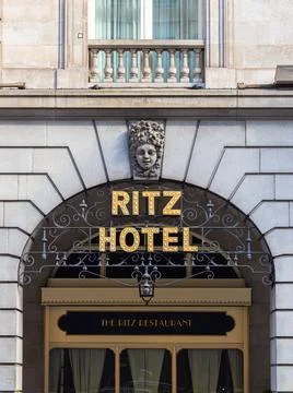 The Ritz Hotel in London Foto stock