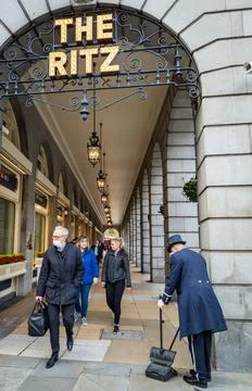 The Ritz Hotel. Stock Photos