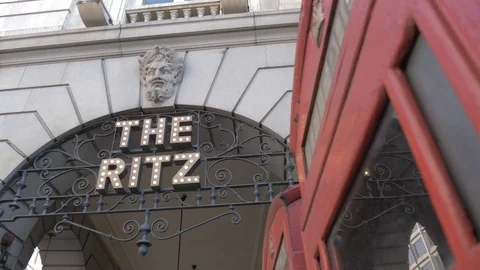 The Ritz, London, England, UK Stock Footage