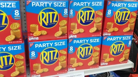 Ritz Party Size Crackers Vidéo 145626975