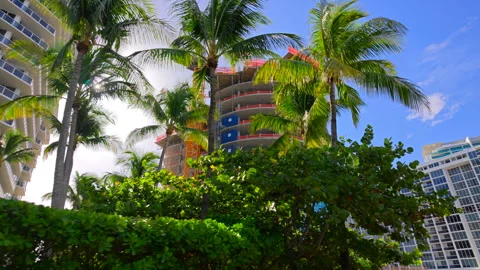 Rivage Bal Harbour Condominium under construction 2026 Stock Footage 344052626