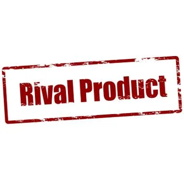 Rival product Stock Illustration