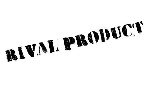 Rival Product rubber stamp Illustrazione stock